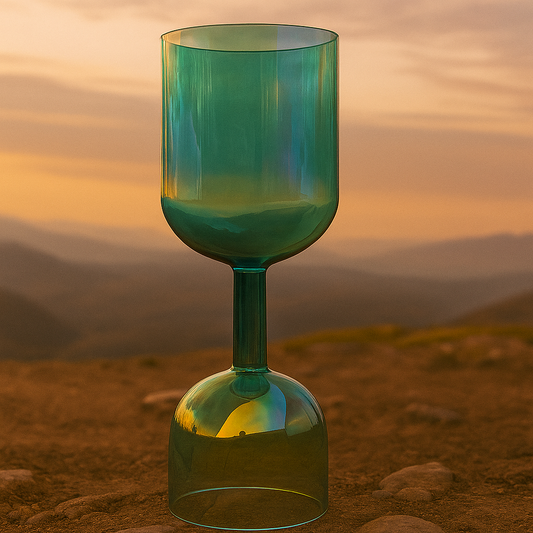 Alchemy Challices - Double sided (Green / Yellow tones) - 4-6inch